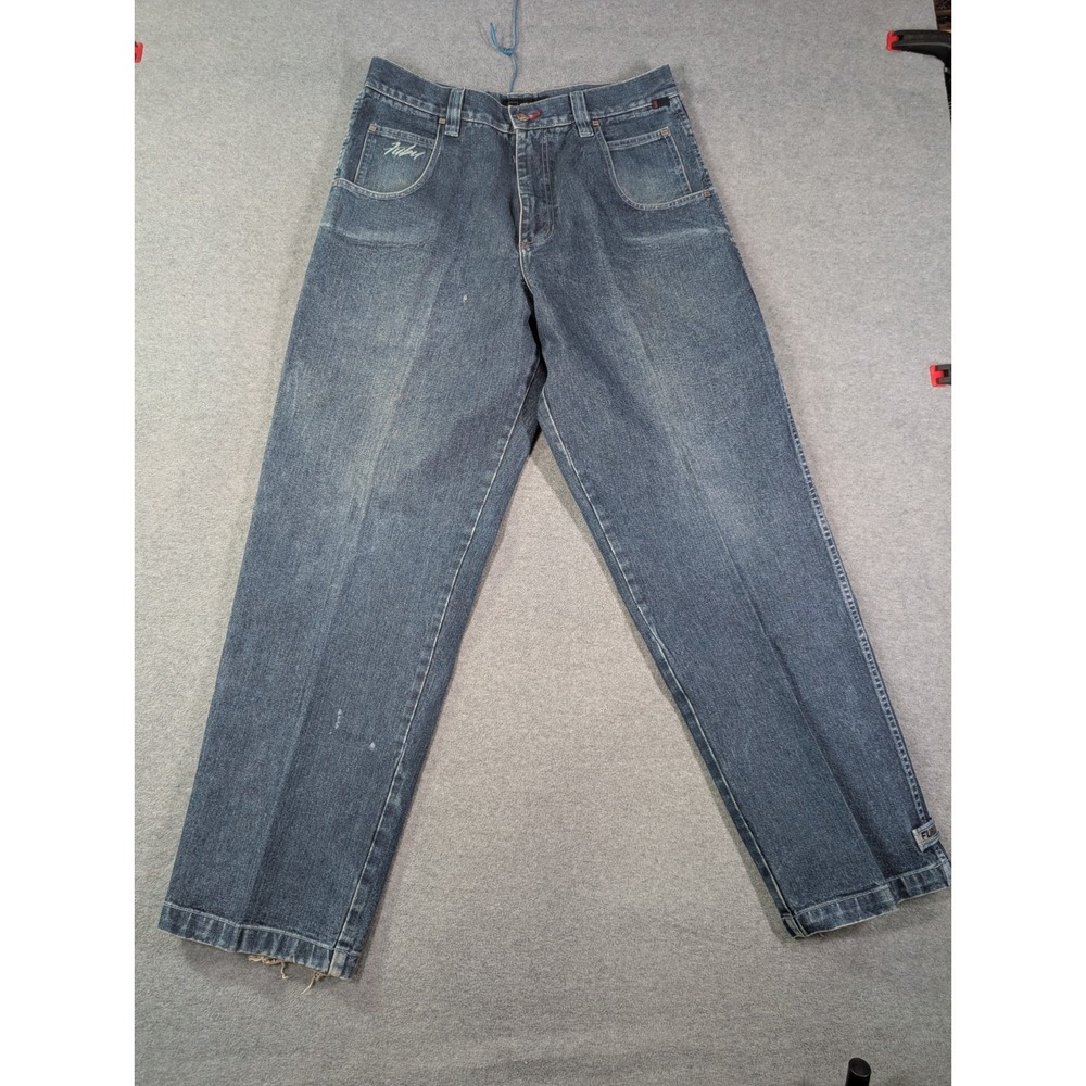 FUBU The Collection VTH  90s Carpenter Jeans Mens 34x32 Hong Kong Skater Baggy